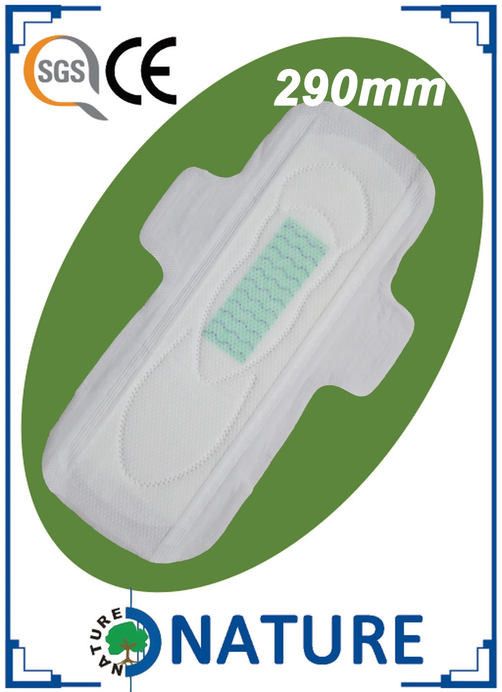 High Absorbent Disposable Soft Care Sanitary Pads