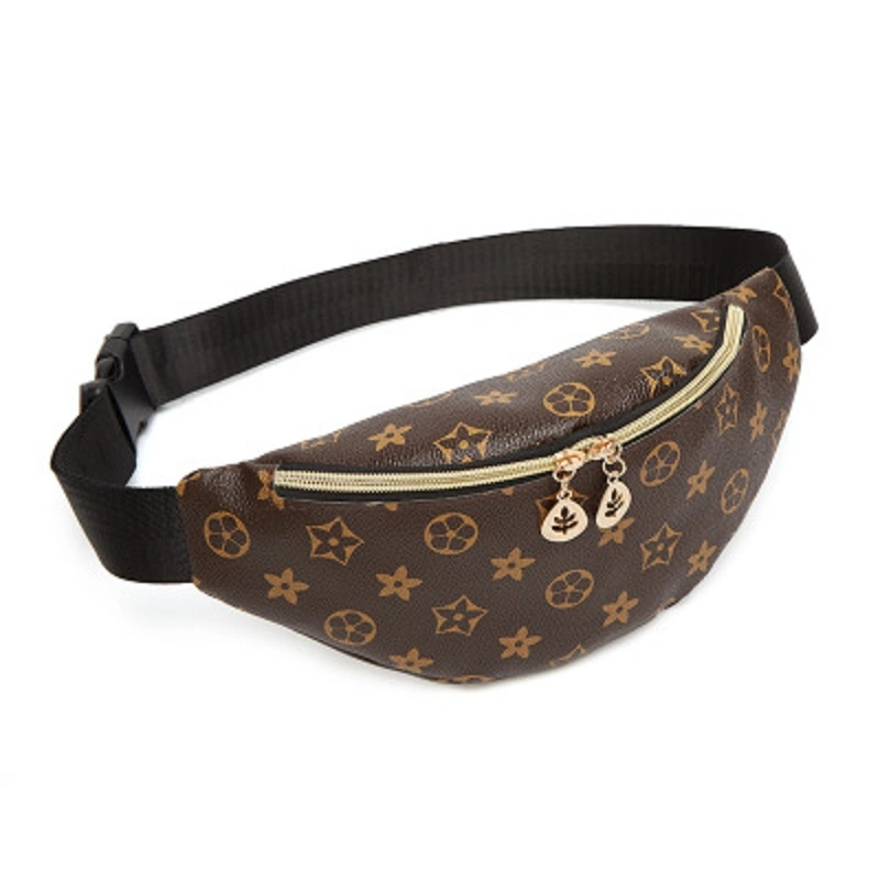 Fashion Monogram Design PU Leather Waist Bag Dream Tale Women Handbag Flower Print Waist Bag Shoulder Bag Handbag Esg13379