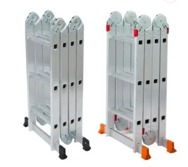 Easy Foldable Lightweight High quality/High cost performance Ladder Aluminium Folding Domestic Use