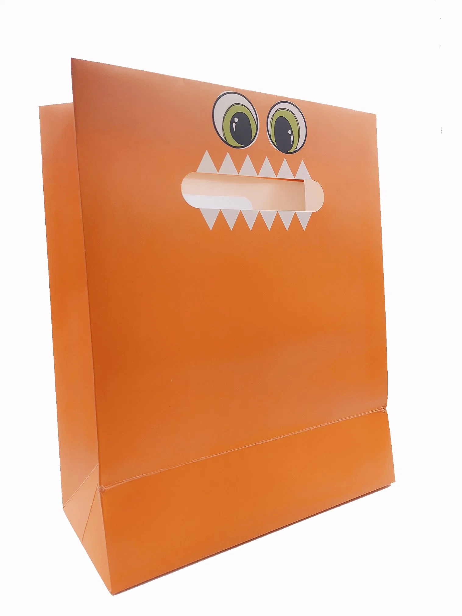 Customized Wholesale/Supplier Small Party Gift Paper Halloween Candy Bag for Promotional