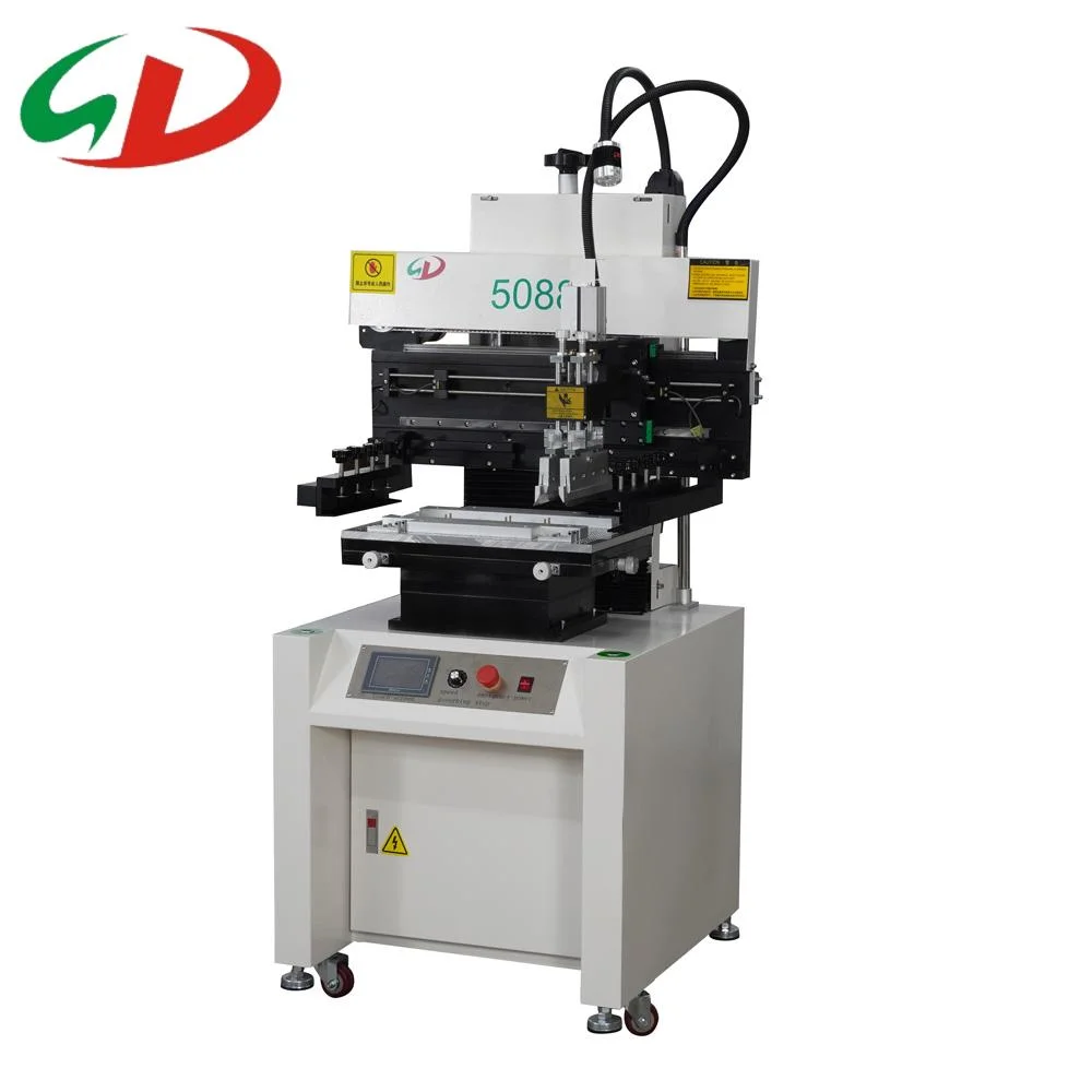 Semi Automatic Screen Printing Machine Work Semi Automatic SMT Screen Stencil Printer Machine SMT Line Machine