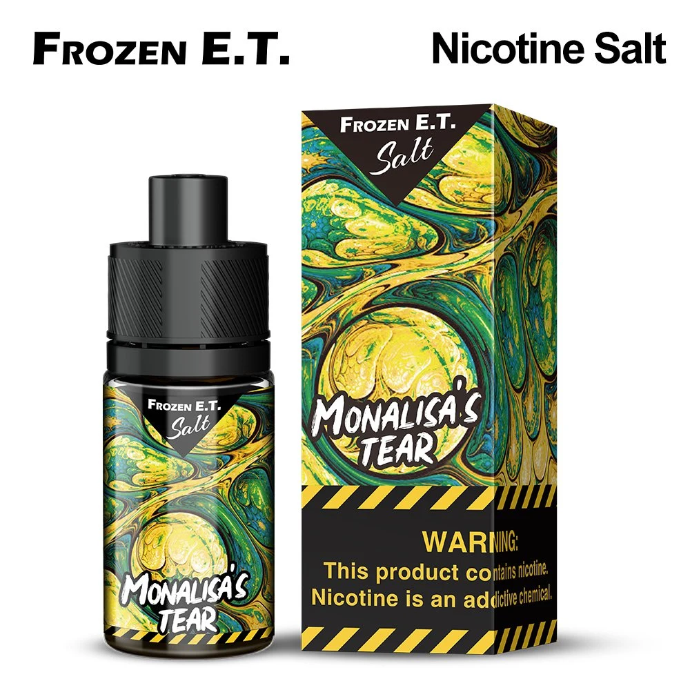 Congelados E. T. nueva llegada 30ml 35mg de sal de la nicotina cigarrillo electrónico Vape líquido E