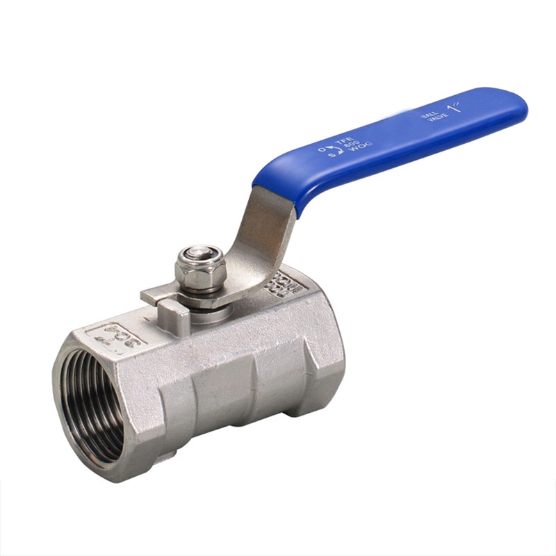 1000psi Investment Casting Stainless Steel 1PC Ball Valve