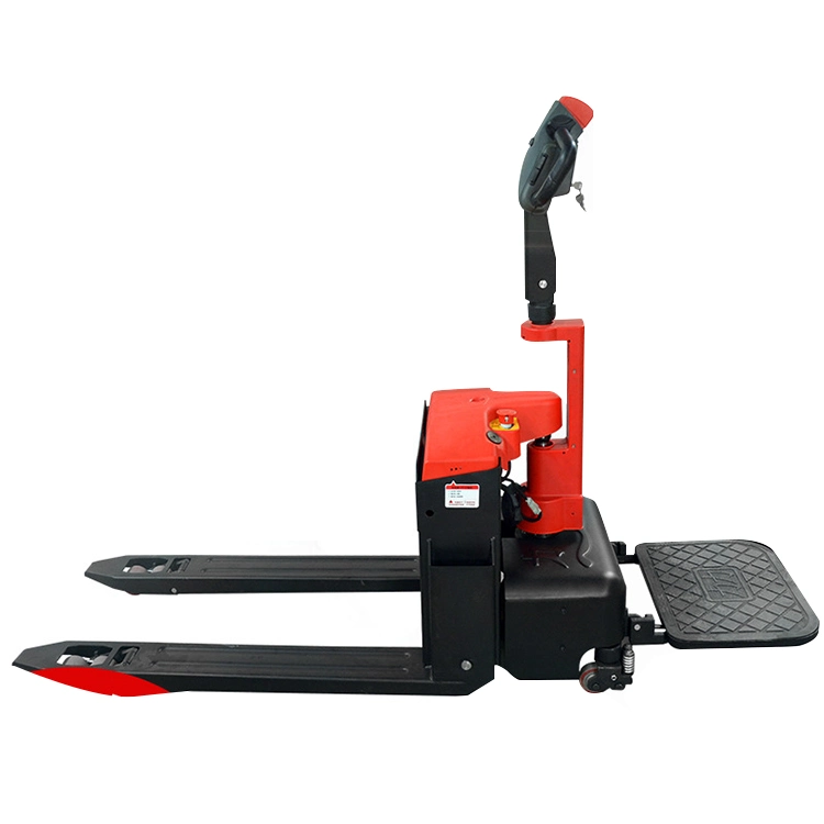 Semi Electronic Motorised Electric Hand Pallet Truck Forklift with Joystick