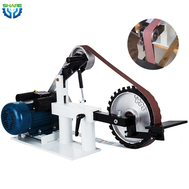 Electric Abrasive Long Belt Grinding Knife Grinders Sander Machine