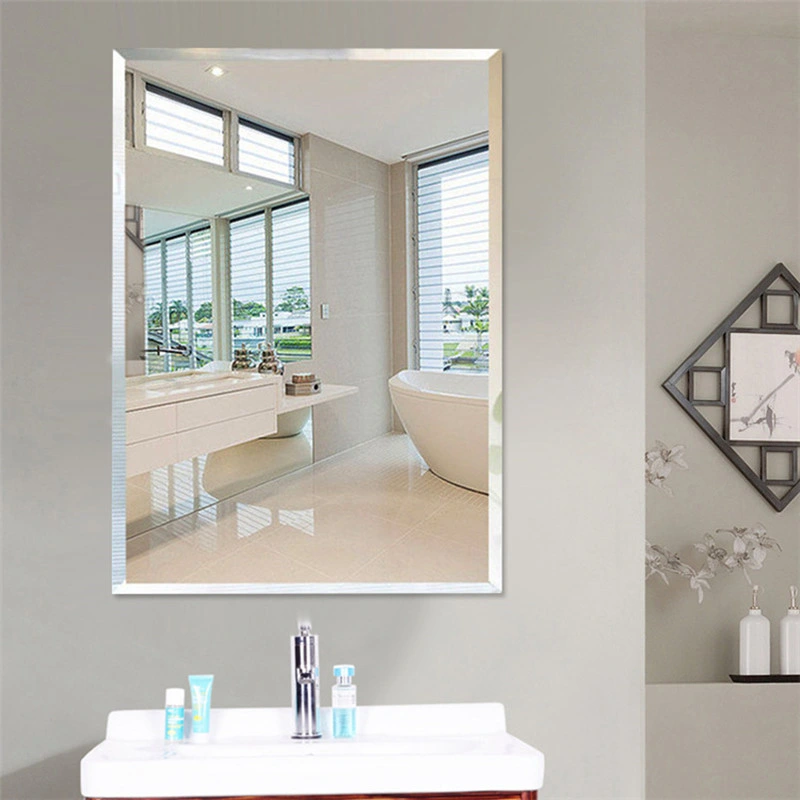 Polished Edge Aluminum Mirror/Silver Mirror/Copper Free and Lead Free Miror