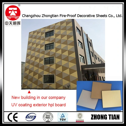 Waterproof Decorative HPL Laminate Sheets Exterior Laminate for Facade