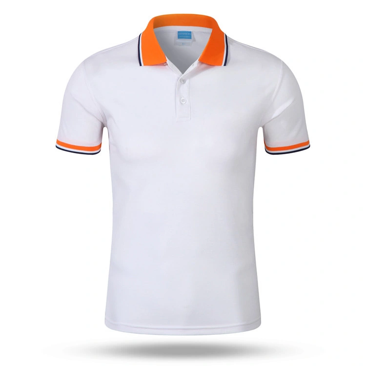 Großhandel/Lieferant Marine Blau Baumwolle Polo Shirt Custom Shirts für Männer Golf Dry Fit Poloshirts Shirt mit Stickerei Logo Kleidung