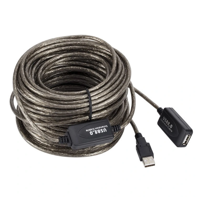 40 Meters (130FT) Active USB 2.0 Extension Data Video Cable