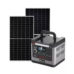 10kw en el sistema de energía solar fotovoltaica en la red doméstica de 10kVA con módulo de panel solar PV, batería de iones de litio, inversor solar de inclinación de red.