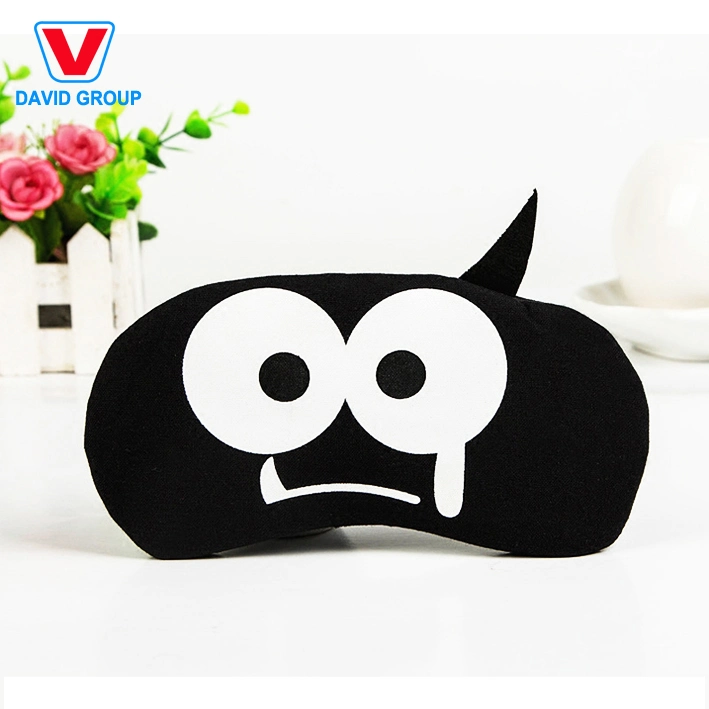 Promotional Products Sleep Eye Mask with Cartoon Pattern with Customized Logo