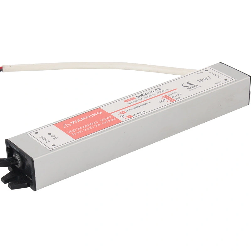 Smv-20-15 20W 15VDC 1.3A AC-DC Constant Voltage Waterproof Power Supply