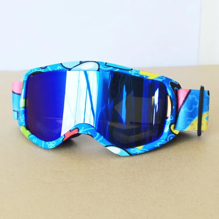 Gafas de esquí de doble capa para niños Hiworld para la nieve Gafas de escalada al aire libre a prueba de arena Equipo de esquí