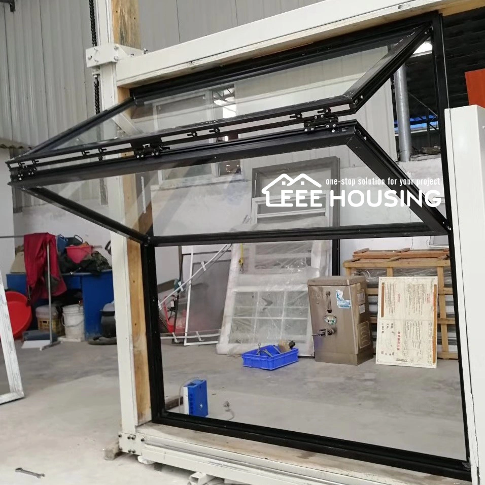 Factory Direct Supply Aluminium Fold up Bi-Fold Window with Double Toughened Glass Aluminum Profile