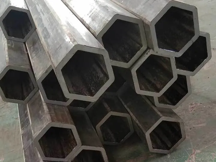 Cold Drawn Shaped Seamless Pipe S20c S45c Hexagonal Pipe for Making Nuts