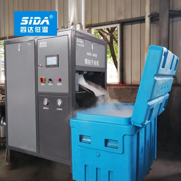 Sida Kbqx-30dg Dry Ice Blasting Cleaning Machine with Self-Lock Hook Spray Gun