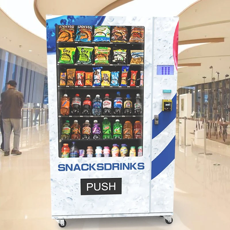 China Fabricação Custom Combo pode bebidas snacks Máquina de Venda Directa