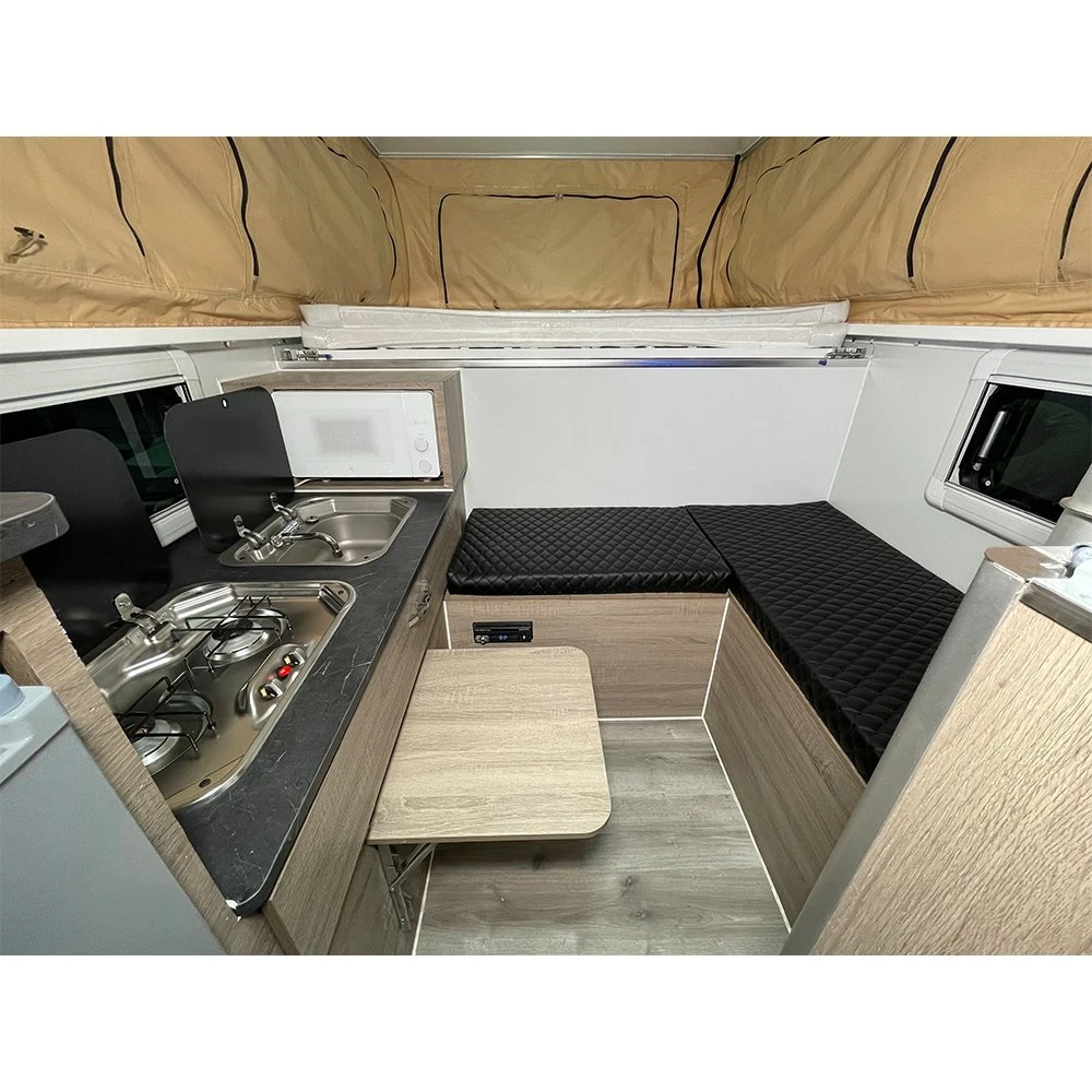 Expedition Truck Bett Camper zum Abholen mit Klimaanlage und Badezimmer Zum Verkauf