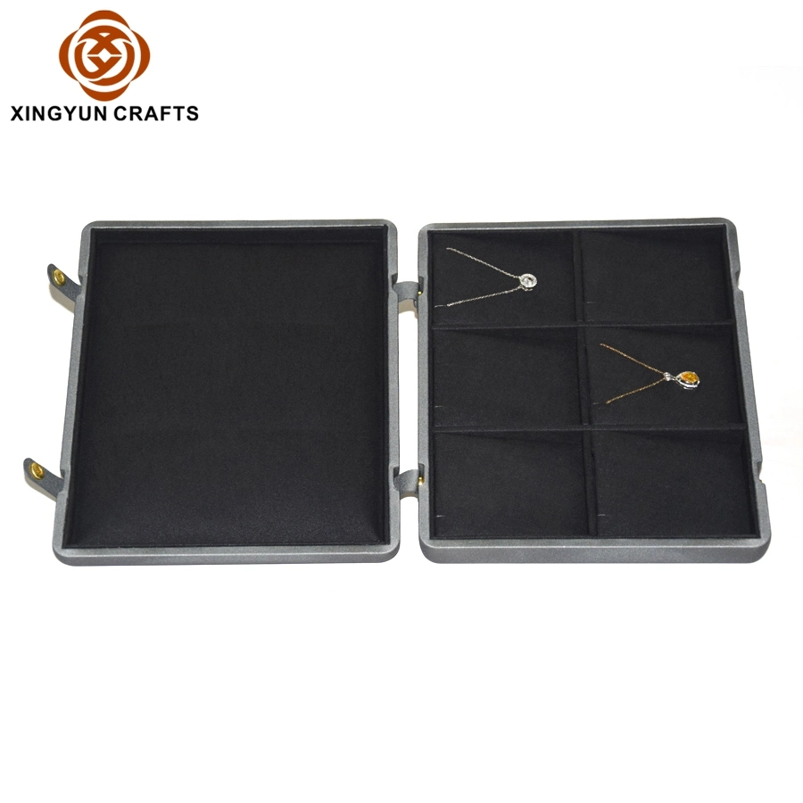 Wholesale/Supplier PU Leather Microfiber Lining Jewelry Storage Box Wood Earring Pendant Neckace Display Box