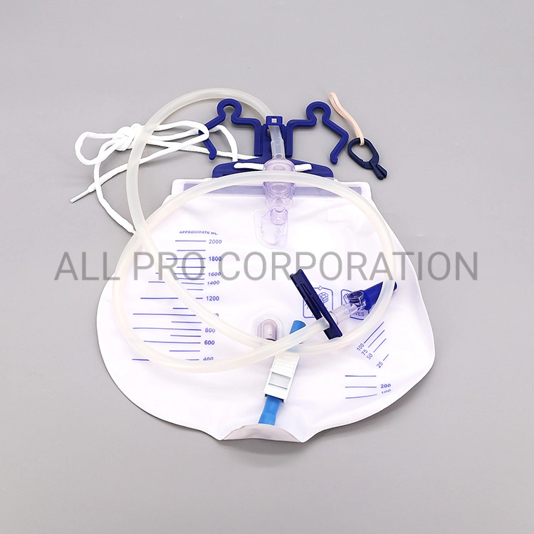 Medical Disposable Adult 2000ml 4000ml 5000ml Luxury Urine Drainage Bag