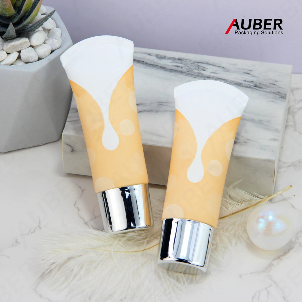 Airless Bb Cream Custom Cosmetic Extrusion Tube PE Soft Airless Pump Bottle Emulsion Tube Eye Cream Sunscreen Container Lip Gloss Containers