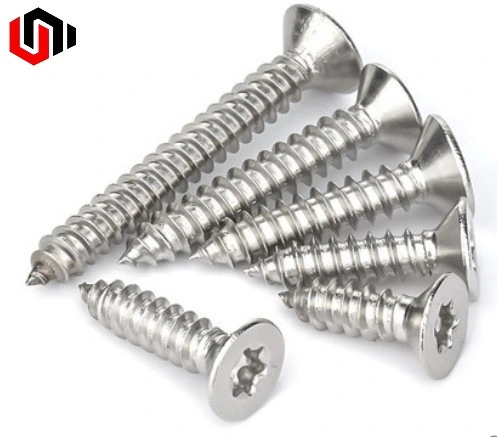 Manufacture Stainless Steel Torx Drive Flat Head Self-Tapping Screw A2/A4