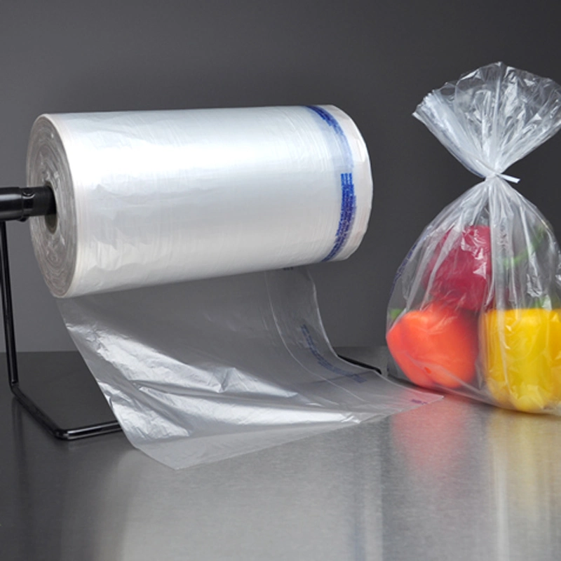 Полиэтилена с плоским Очистить хранилище пластиковой упаковки свежих фруктов обычной пищи Saver сумку для рулона супермаркет с помощью