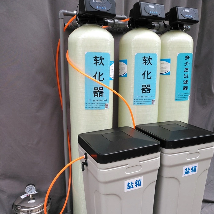 Magnetic Resin Central Water Softener System with Brine Tank
