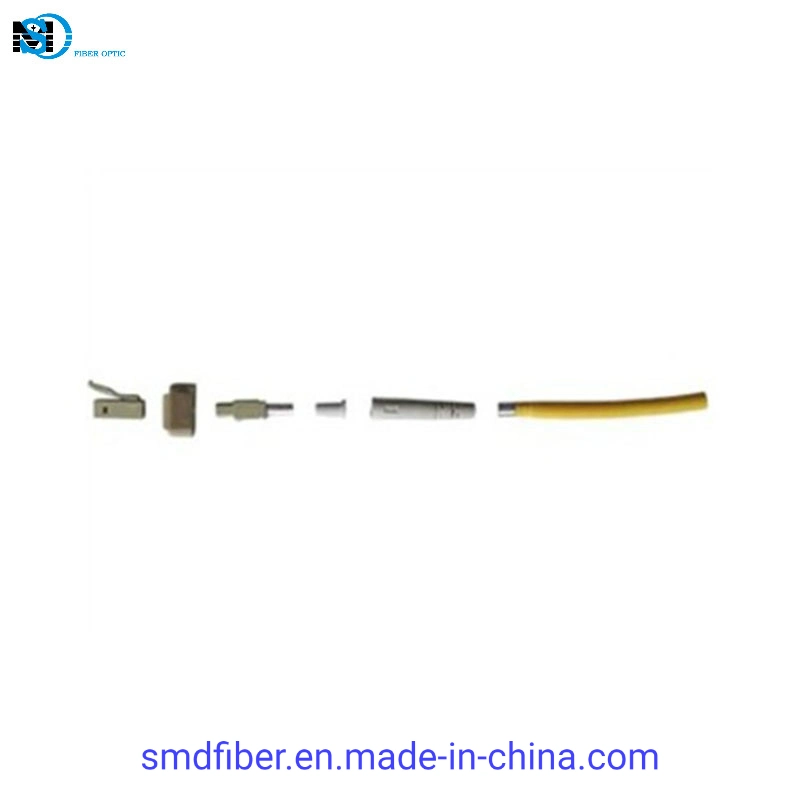 FTTH LC/Upc mm Fiber Optic Connector with 0.9/2.0/3.0mm Boot