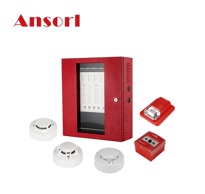 4, 8, 16 Zones Fire Warning Fire Alarm Control Panel System