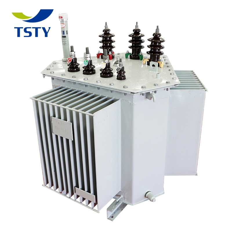 Transformateur de distribution d'énergie immergé dans l'huile compacte personnalisée 5/10/15/20/25/30/50/63/80/100/125/160/200 kVA Prix du transformateur.