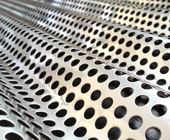 304 316 Stainless Steel Round Hole Perforated Metal Sheet