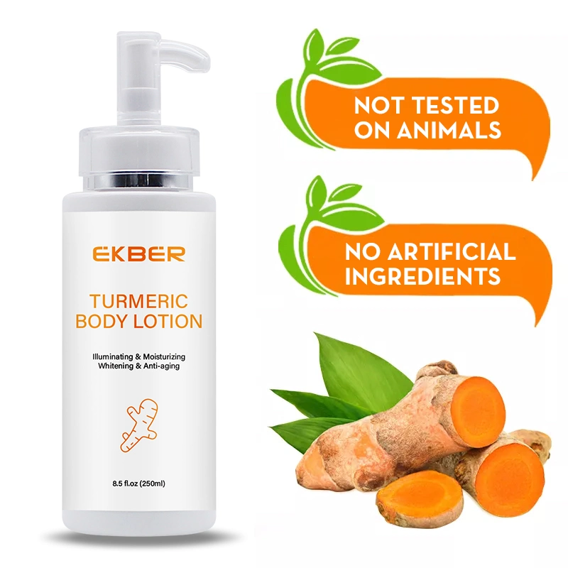 Premium Ekber Kurkuma Körperlotion mit Brightening und Smoothing Vitamin C