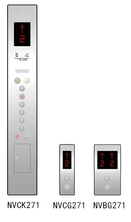 Control de frecuencia de microcomputadora 3000kg Nova Ascensor Lop Panel de operación de automóvil