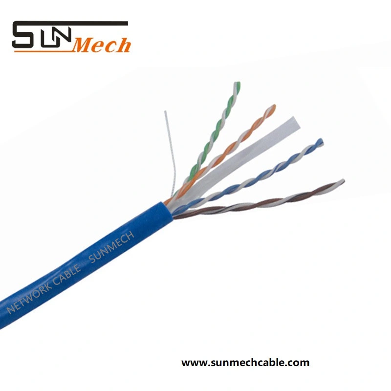 UTP 24AWG Copper Communication Cable Cat5e LAN Cable FTP Cable CCA 23AWG Data Cable PVC SFTP Ethernet Cable Cat5 Computer Cable CAT6 LSZH Network Cable