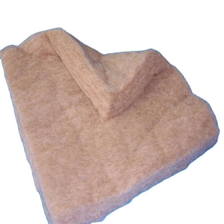 High Loft Chemical Bonded Nonwoven Camel Hair Fabric Camel Wadding