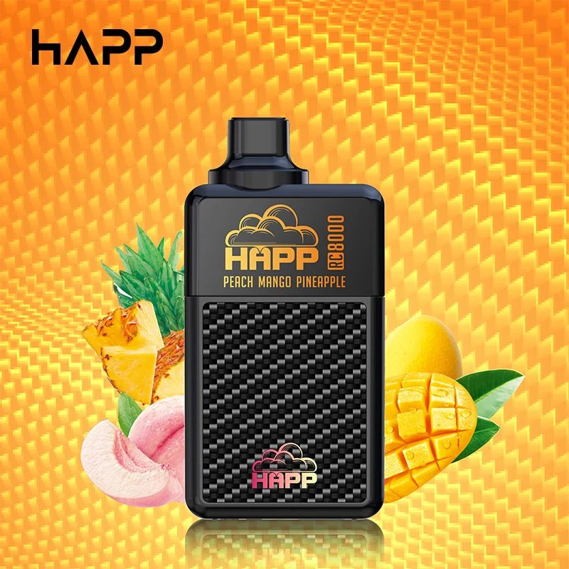 2023 New Arrival OEM Wholesale/Supplier Happ 8000 Puffs Disposable/Chargeable Vape Pod Kit