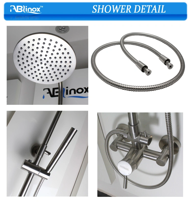 New Design Ablinox Sanitary Ware Shower Set Bathroom Accessories