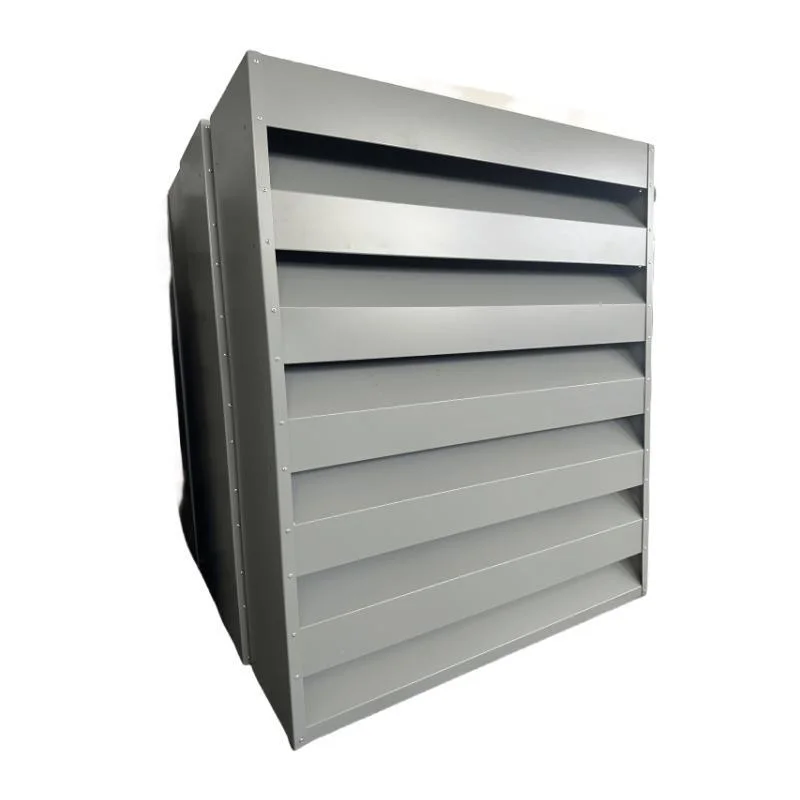 Ventilation Noise Reduction Scheme-Acoustic Panels, Acoustic Louvers