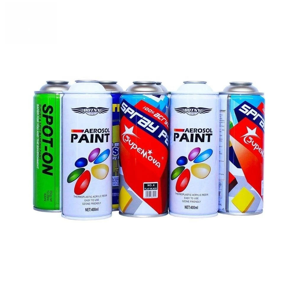 Factory Sales Wholesale/Supplier Dia. 57mm Spray Aerosol Tin Cans for Spray Paint