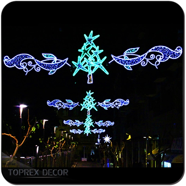Unique Large Designer Holiday IP65 Weather Resistance High Brightness Rope Lighting Christmas Light Motifs with CE