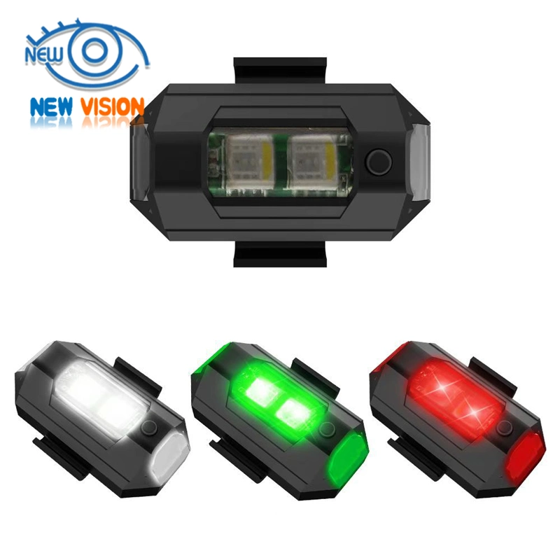 Luz antiniebla de coches luces de advertencia de motociclista señal de vuelo nocturna Luz de navegación LED Luz de flash de avión Luz de flash