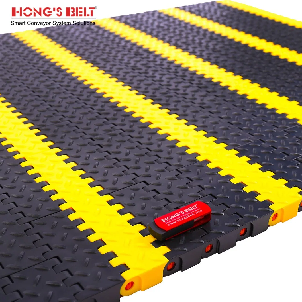 Hongsbelt Plastic Modular Conveyor Belt Modular Conveyor Belt for Heavy Duty Automobile Industry