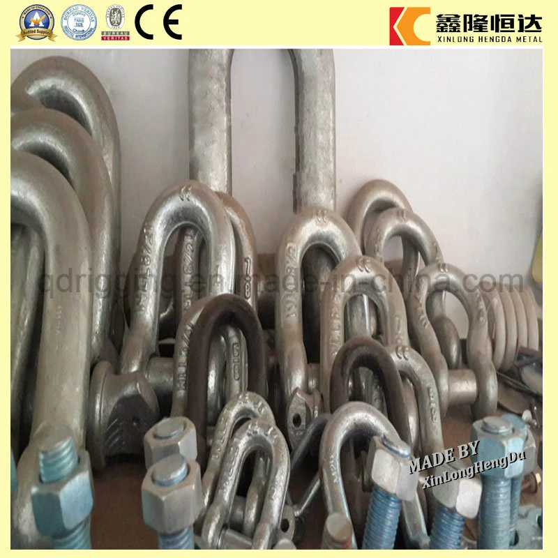 Rigging Hardware Galvanized European Type Bow Adjustable Shackle