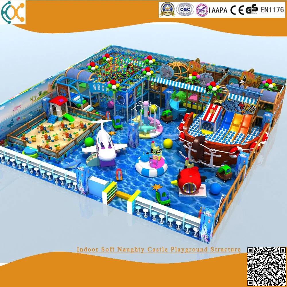 Indoor Soft Naughty Castle Playground Structure