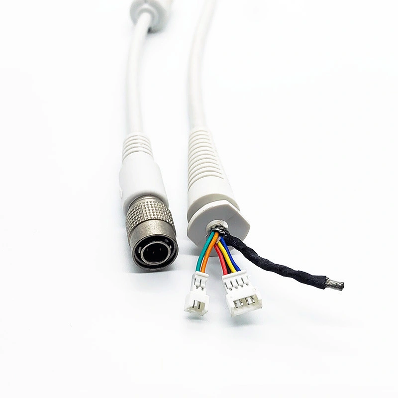 Оригинального медицинского оборудования из термоэластопласта 2контакт 4 контакт к корпусу 6 контакт кабеля DIN медицинских контактный кабель резиновые медицинских кабель