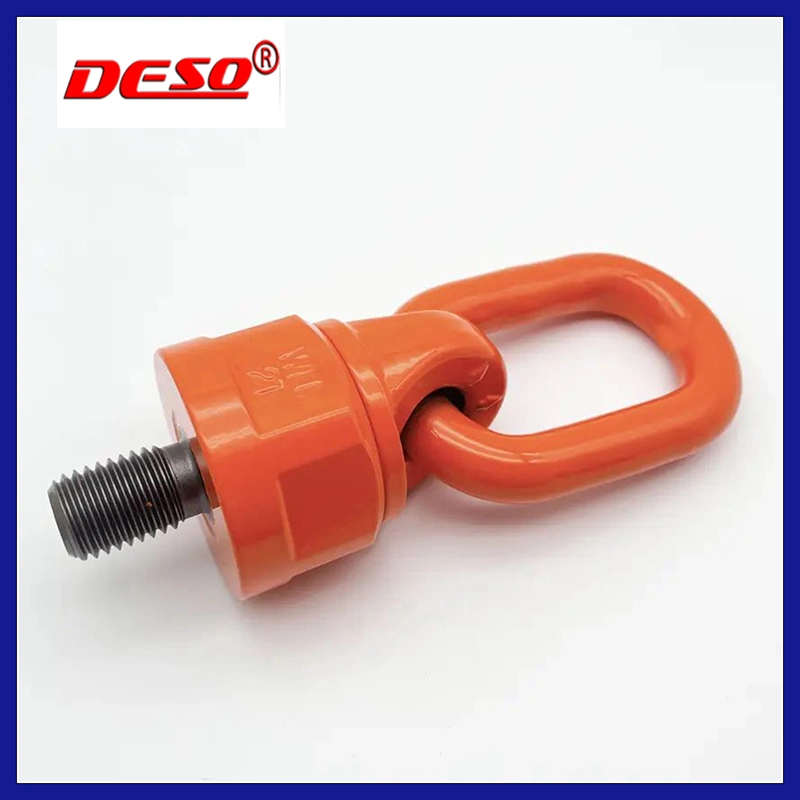 Rigging Hardware Rotating Lifting Screw Point / G80 Swivel Eye Bolt Hoist Ring