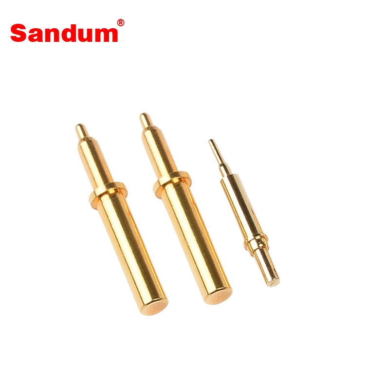 Brass Gold Solid Male and Female Terminal Contact Pin for PCB