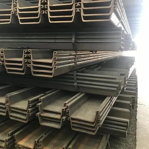 Weathering Steel Salt Water Ocean Exposure 9 mm Z Shape Steel Plate Piling Sy390 Hot Rolled Steel Sheet Pile