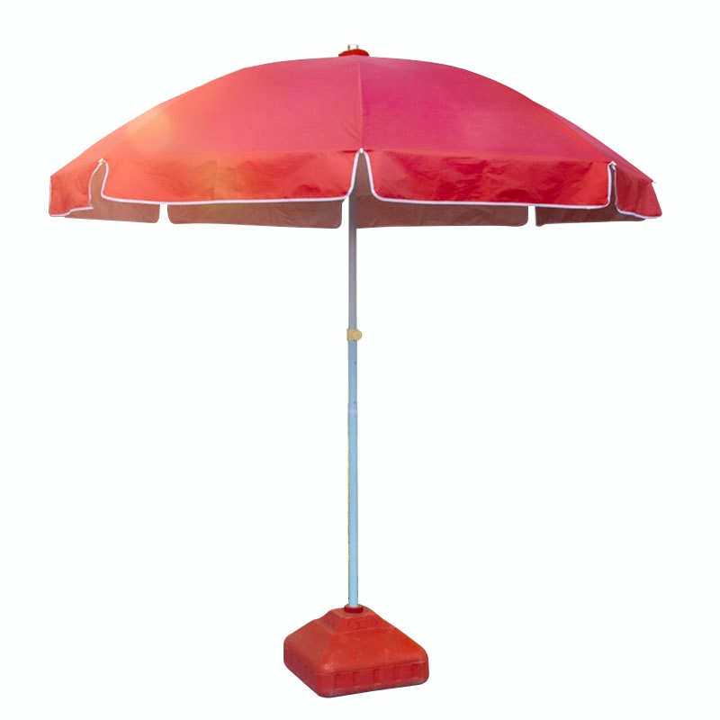 شعار مخصص 48 بوصة لإعلانات خارجية مظلة شاطئ الشمس الطفيل